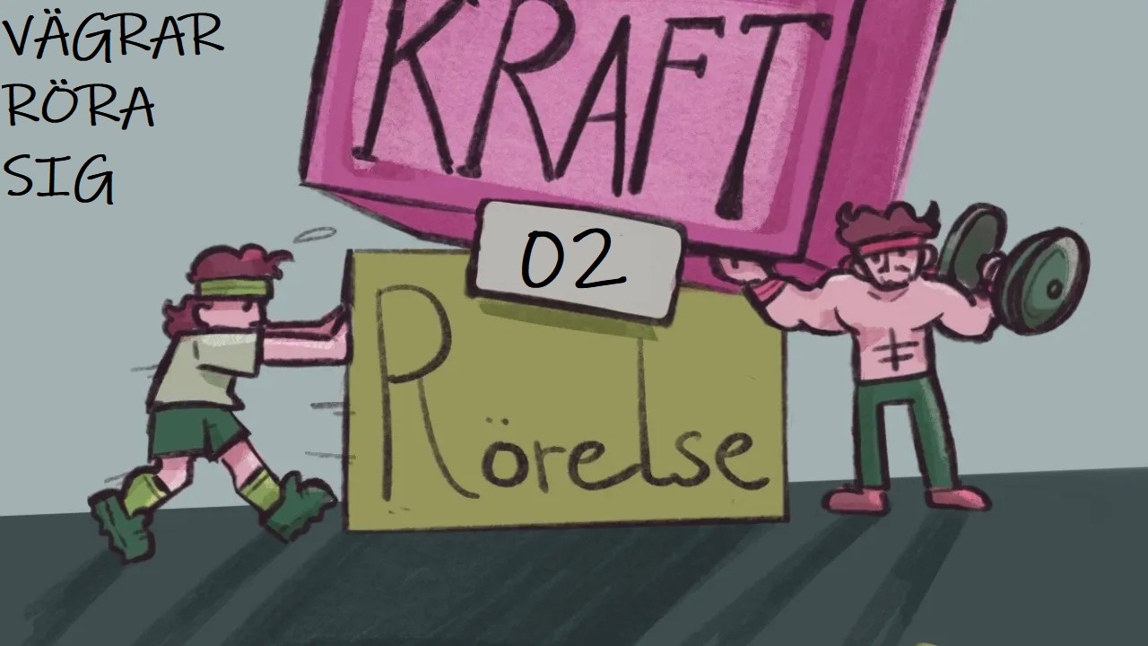 Lektion 02 | Kraft & Rörelse – Tröghet: Varför är det svårt att starta en buss? (Åk 7)