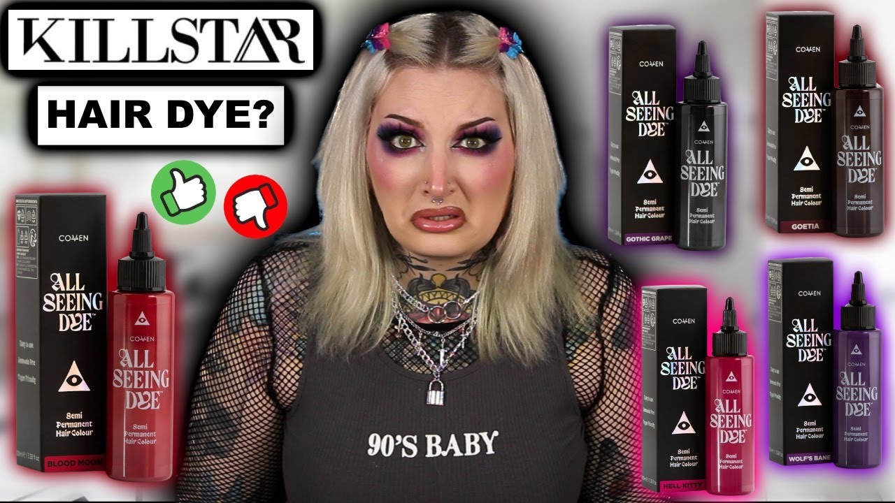 Killstar выпустили краску для волос?! Давайте попробуем!