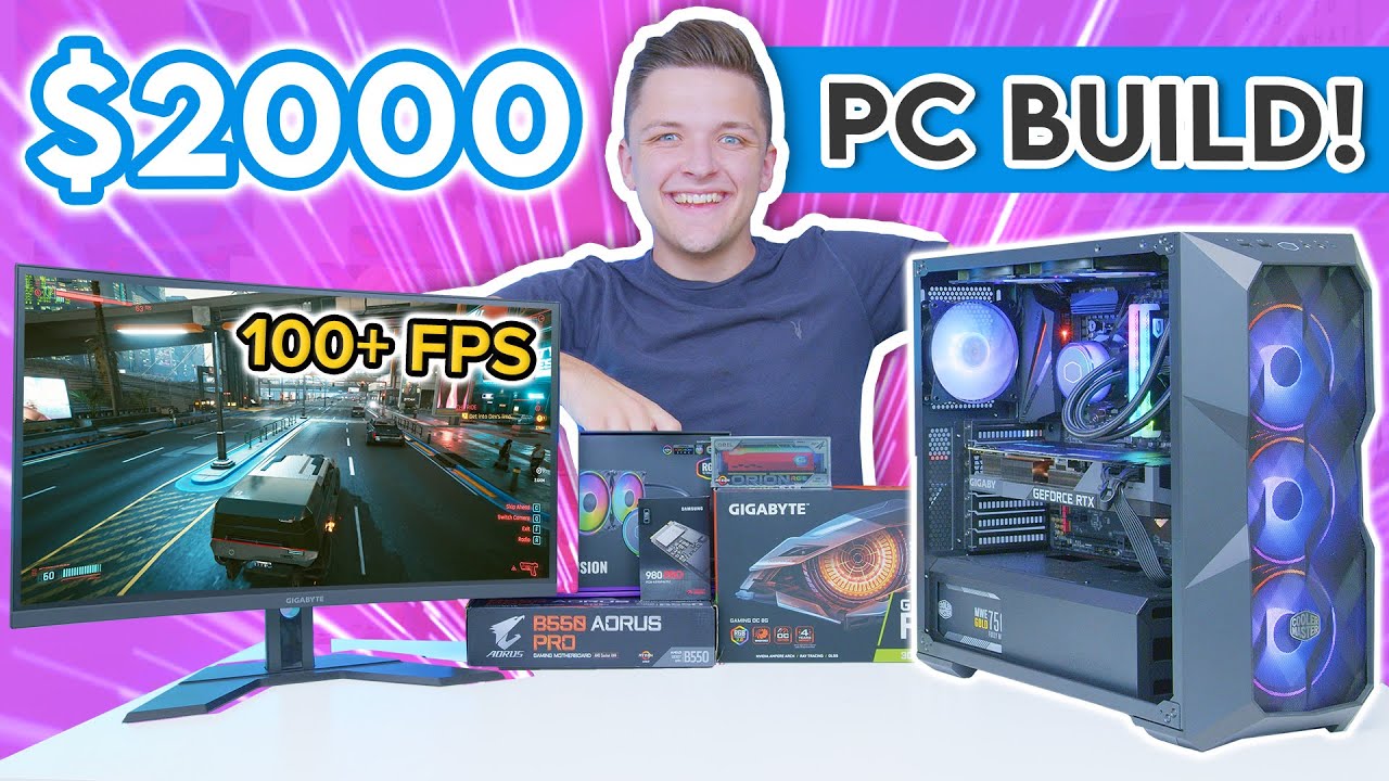 BEST $2000 Gaming PC Build 2021! [RTX 3070Ti & Ryzen 7 5800X Build Guide & Benchmarks!]