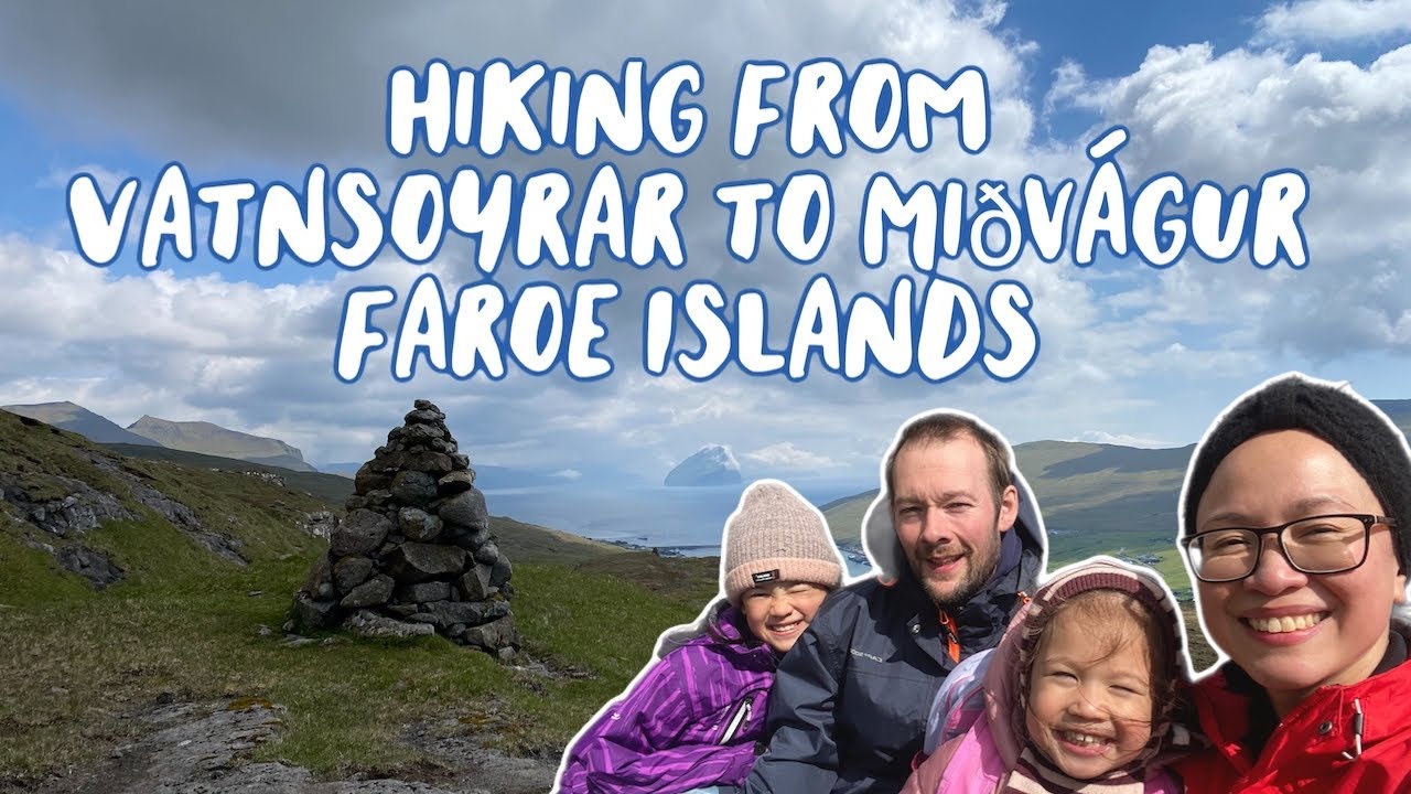 Hiking from Vatnsoyrar to Miðvágur Faroe Islands: An easy hike with varied views.