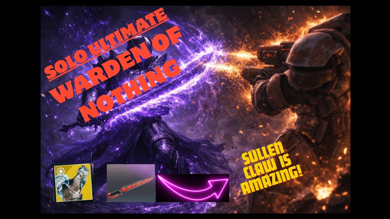Destiny 2 - Void Titan Stronghold Solo Flawless Ultimate -30 - Sullen Claw and Praxic Blade build.
