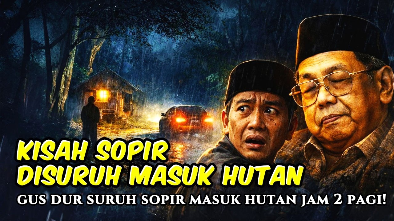 SOPIR GUS DUR DIPAKSA BELOK KE HUTAN JAM 2 PAGI… YANG TERJADI BIKIN MERINDING!