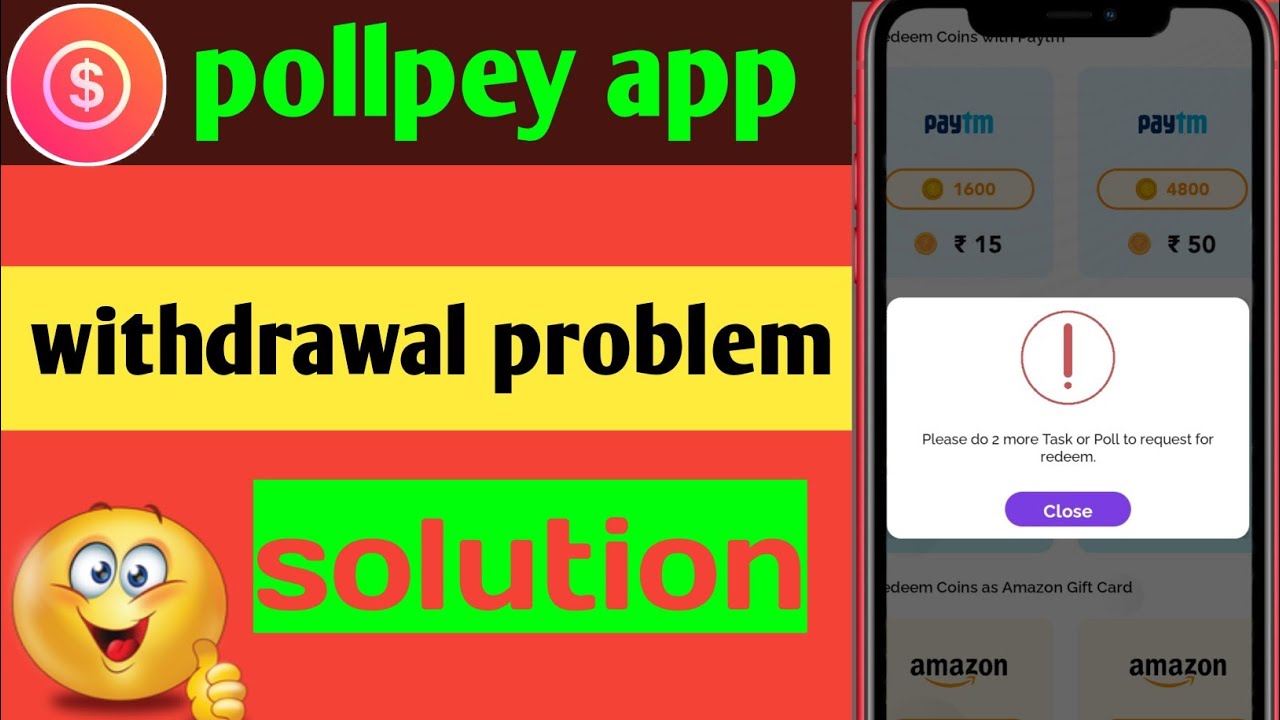 Pollpe App Redeem Problem Solution | Pollpe App Se Paise Kaise Nikale|Pollpe App Coin Add Trick 2022