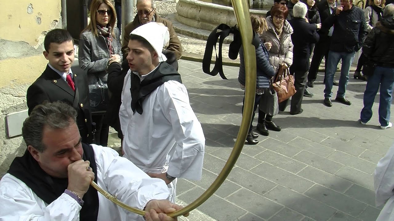 Buccina processione venerdi santo cassano allo ionio 2016