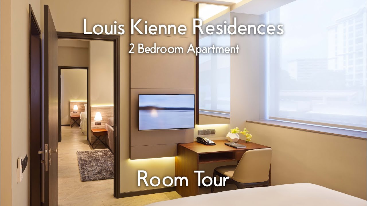 2 Bedroom Serviced Apartment in Singapore - Louis Kienne Serviced Apartments (Room Tour)