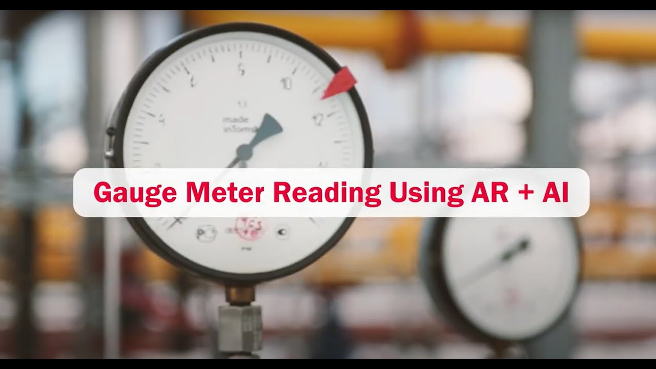 Gauge Meter Reading Using AR + AI | META-aivi for Machine Monitoring