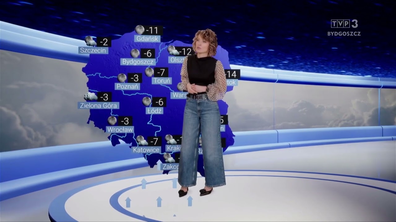 Pogoda TVP3 Bydgoszcz, 19-20 stycznia 2026