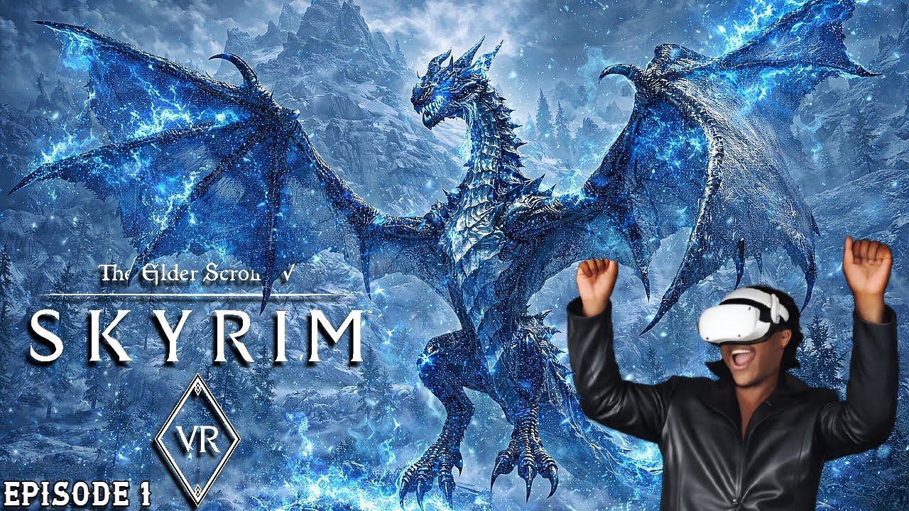 This Is the MOST INSANE VR Game Ever!!! | The Elder Scrolls Skyrim VR | Episode 1