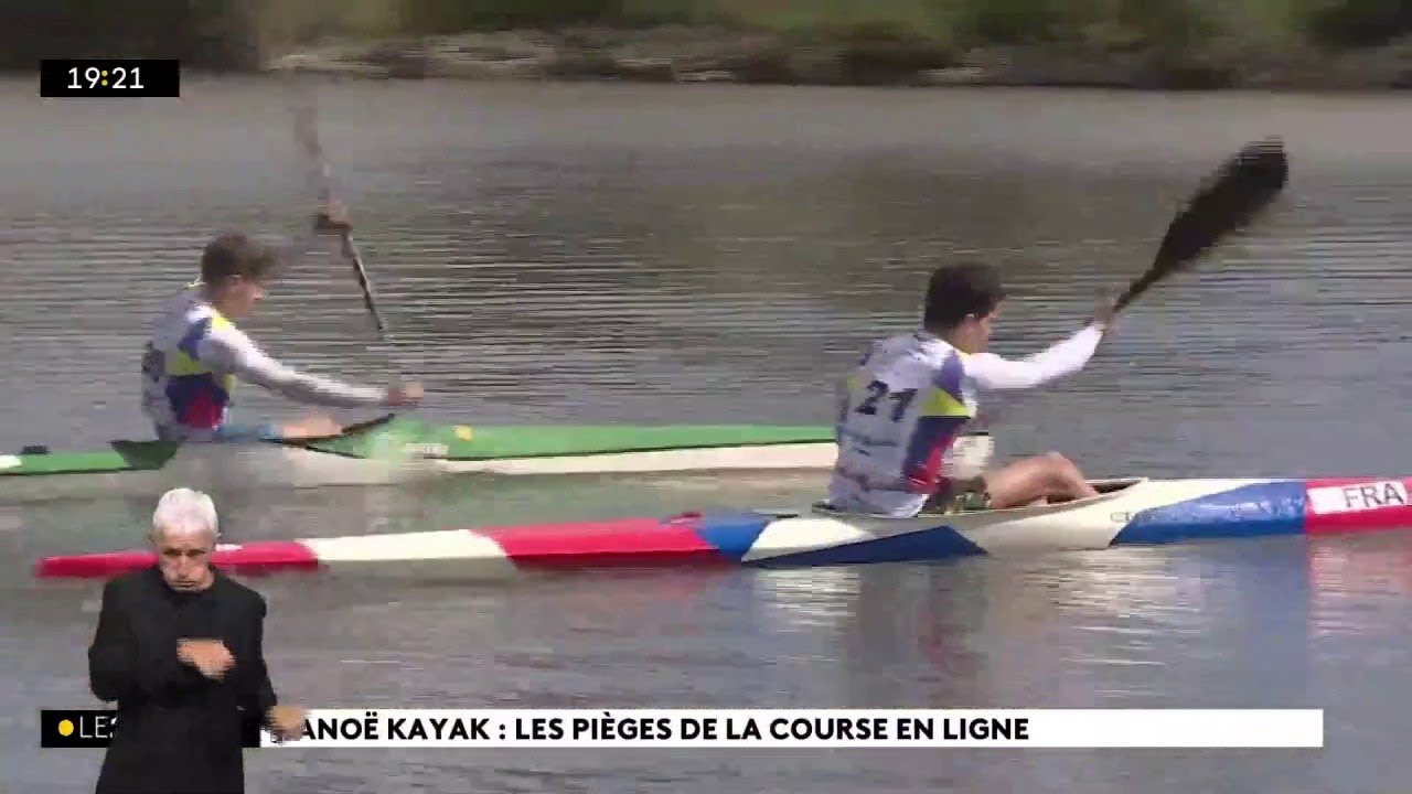 Canoé kayak : course en ligne