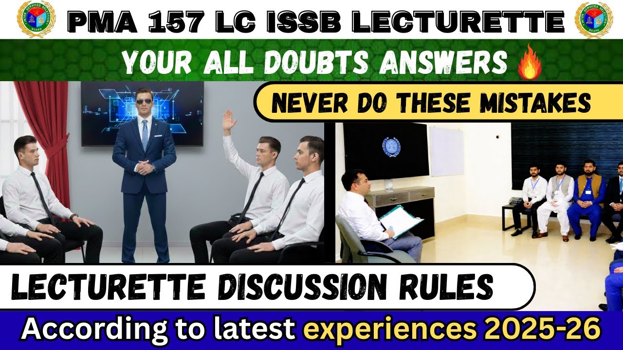 Pma 157 long course |ISSB Lecturette guidance | What Actually Impresses GTO