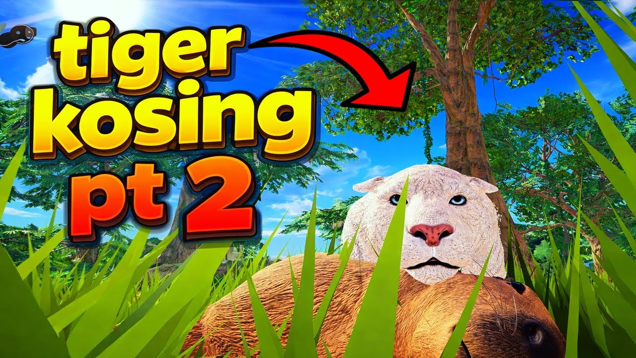 Tiger KOSING in Jungle Life Roblox Pt 2!