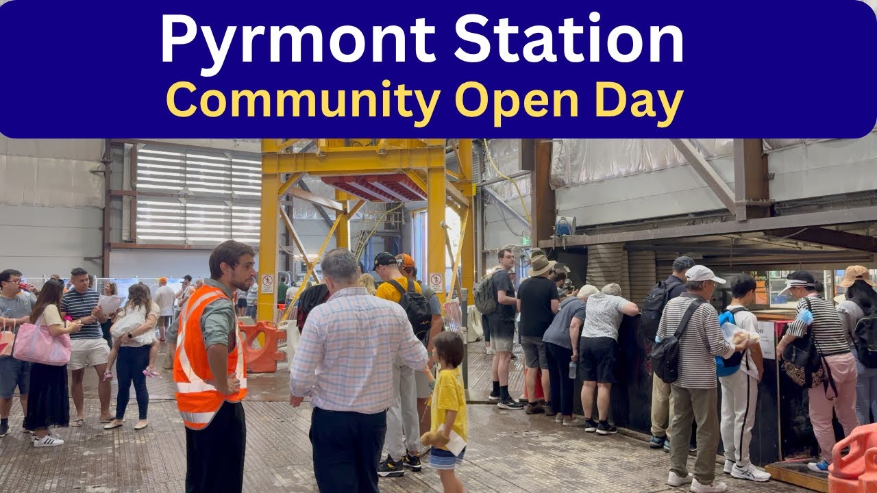 На одной из строительных площадок станции Пирмонт — проект Sydney Metro West