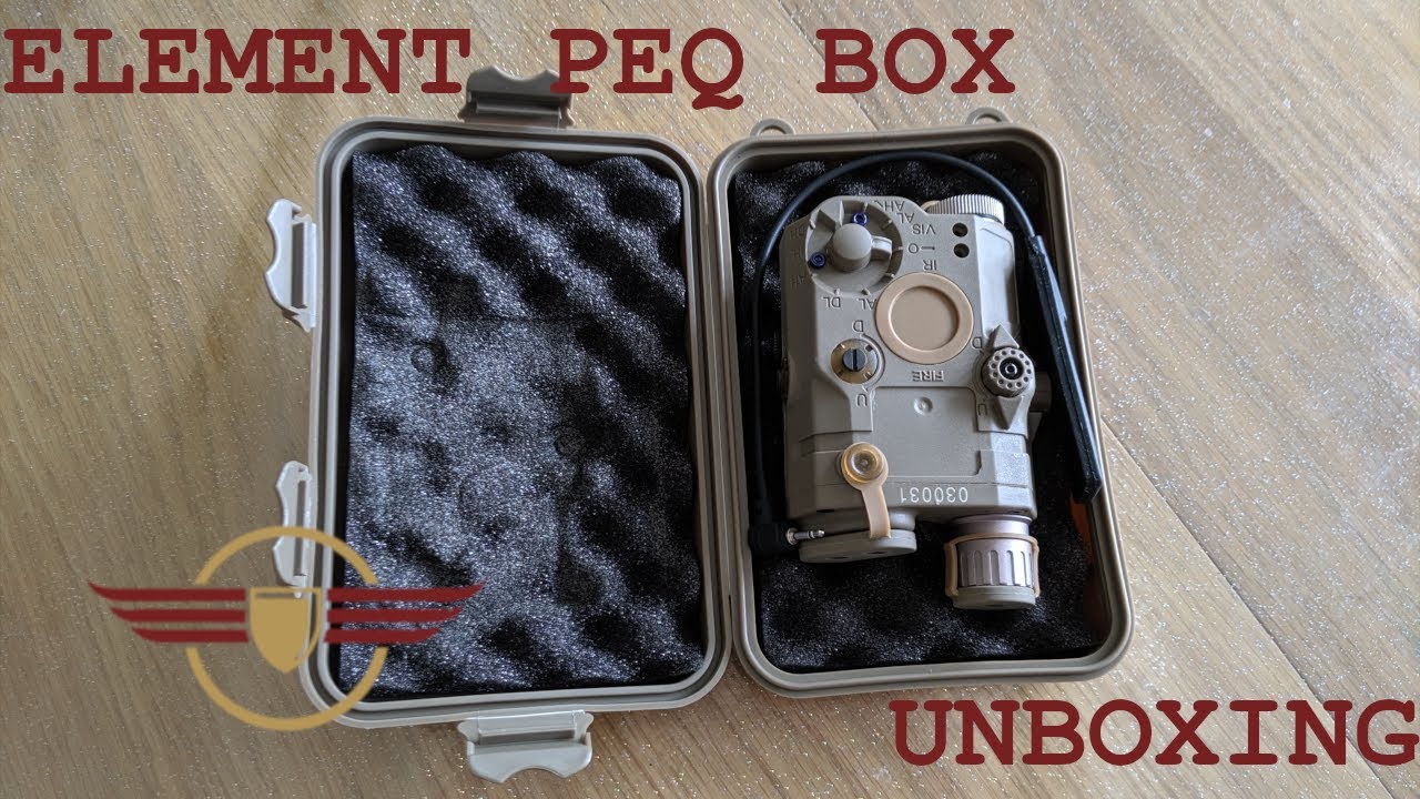 [OLD SCHOOL][UNBOXING] ELEMENT PEQ LASER / TORCH BOX
