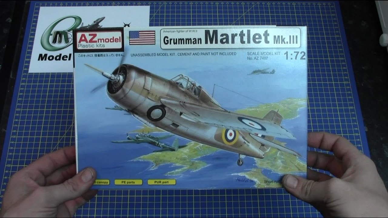 AZ Models 1/72 Grumman Martlet Mk.III # 74007 www.eModels.co.uk