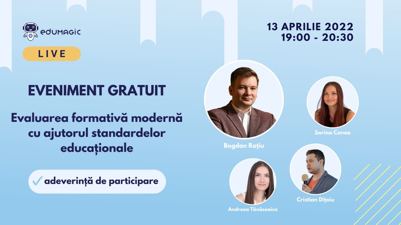 Evaluarea formativă modernă cu ajutorul standardelor educaționale
