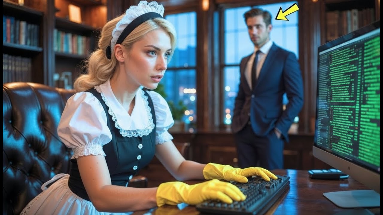 Caught His Maid Solving a $200M Problem in Seconds—What the CEO Did Next Shocked the Entire Company…