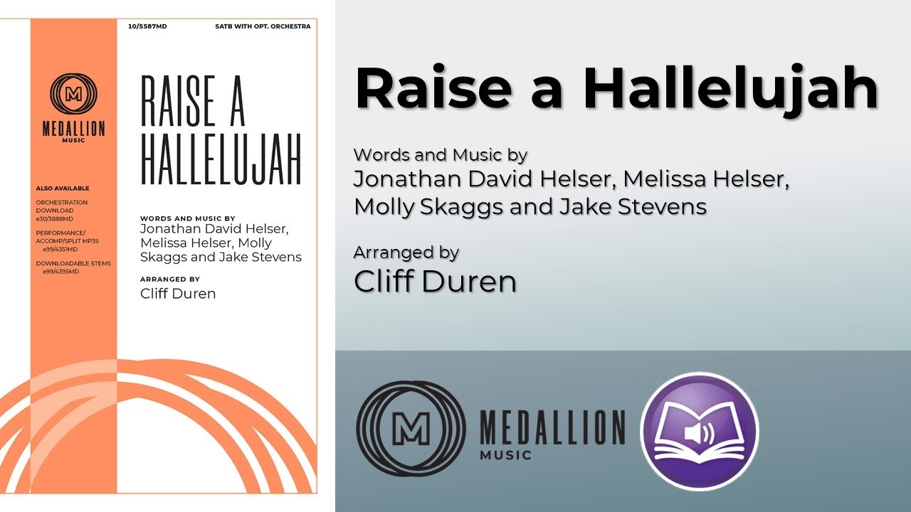 Raise a Hallelujah (SATB) - arr. Cliff Duren