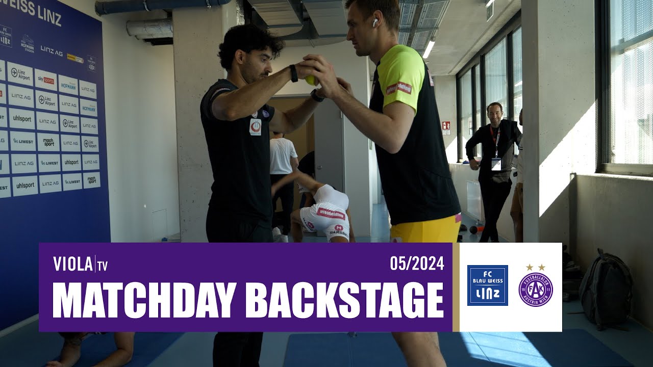 Matchday Backstage: BW Linz - Austria Wien 1:2 (05/2024) #faklive #ViolaTV #Veilchen