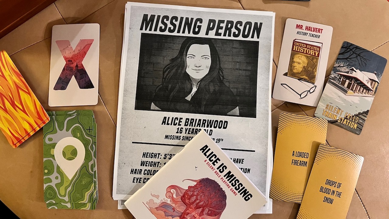Better Roleplaying? Try Silence: Alice is Missing, Round 1 [Gathering My Parties 11]