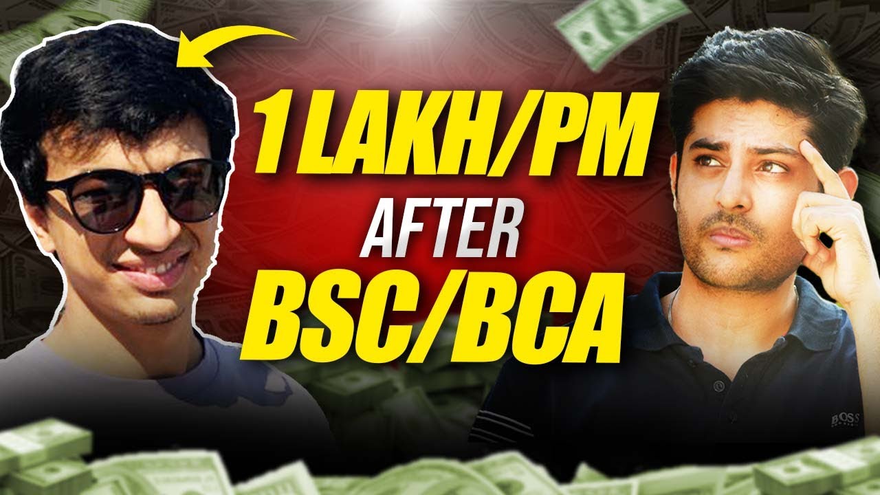 He Got 1 Lakh/PM Job after BSc | Biggest Motivation | 