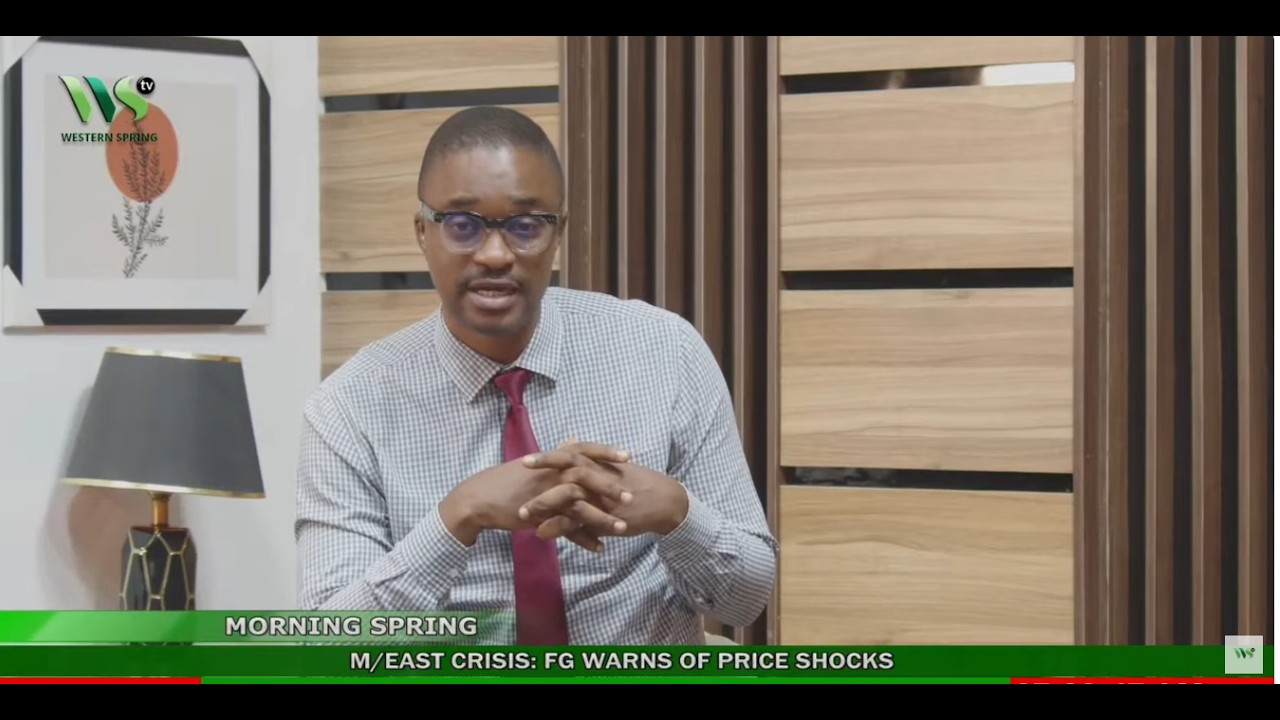 MORNING SPRING: M/EAST CRISIS: FG WARNS OF POSSIBLE PRICE SHOCKS | DR. PAUL ALAJE
