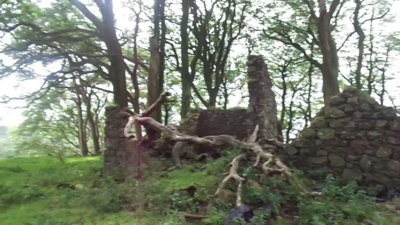 The Ruins of Underhill Farm at Loudoun Hill, East Ayrshire