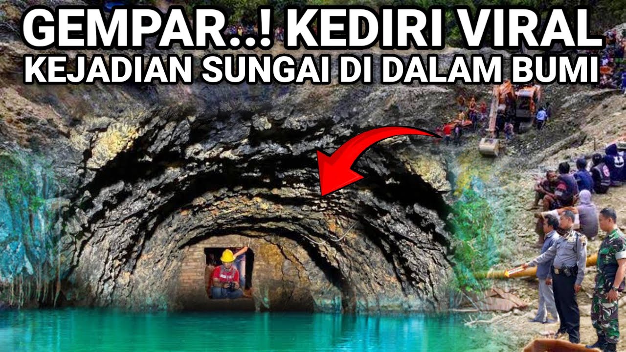 VIRAL..! SUNGAI DIDALAM BUMI LAGI VIRAL DI JAWA TIMUR