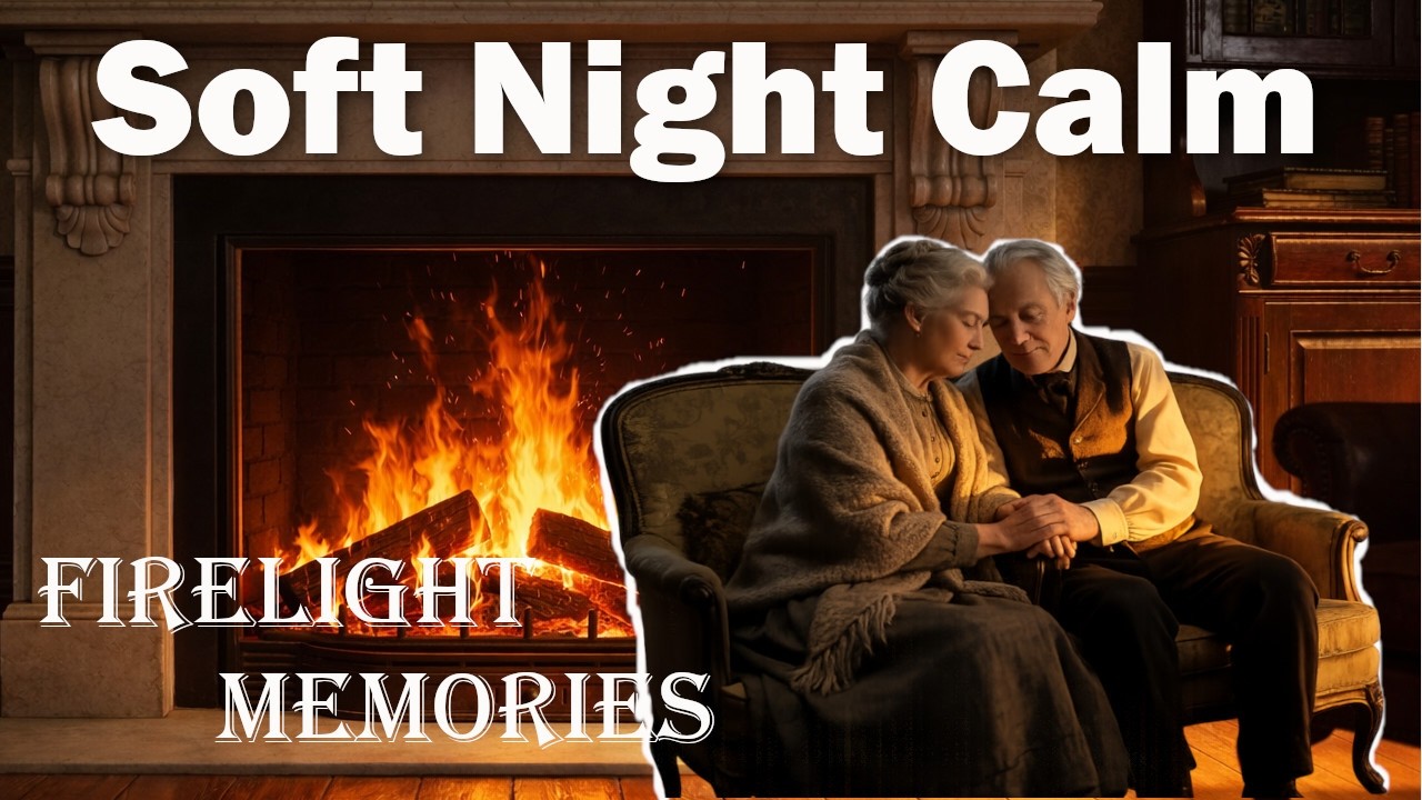 The Quiet Evening by the Fireplace | A Victorian Sleep Story | Sleep Story-telling