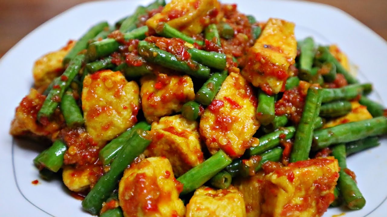 TUMIS TAHU CAMPUR KACANG ENAK BIKIN KETAGIHAN