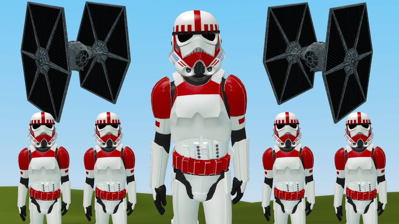 I Made The Biggest Shock Trooper With My Admin Powers - Gmod Star Wars RP