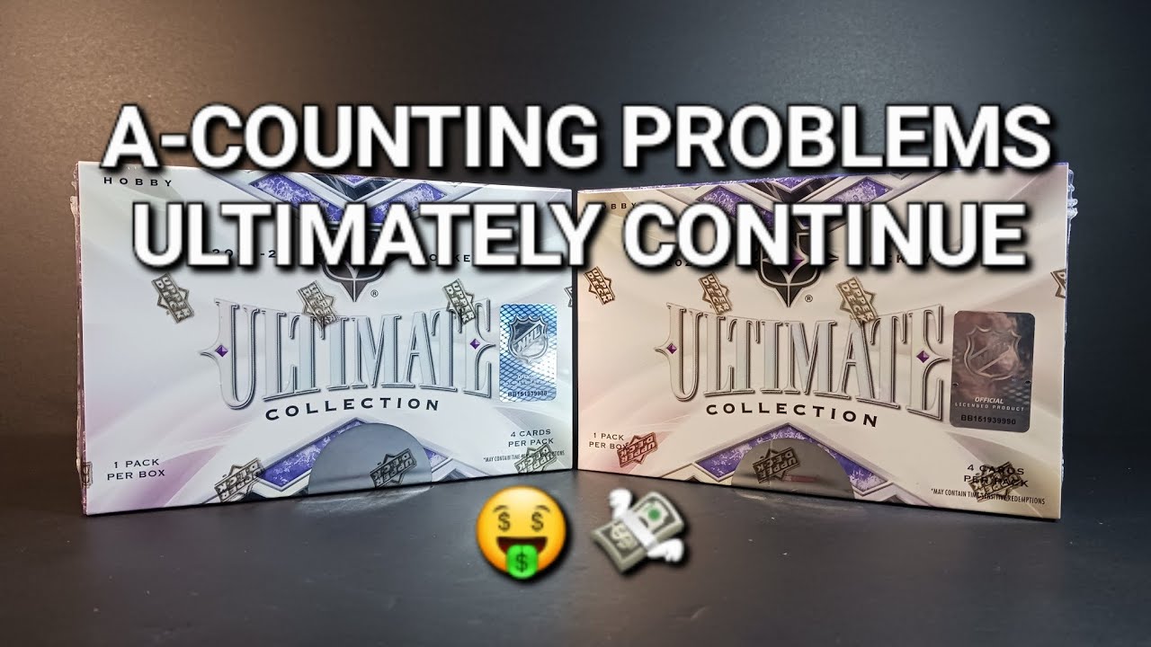 🏒 2021-22 ULTIMATE COLLECTION HOCKEY 🥅 🚨 by UPPER DECK needs to go back to SEASME STREET!! 🐸