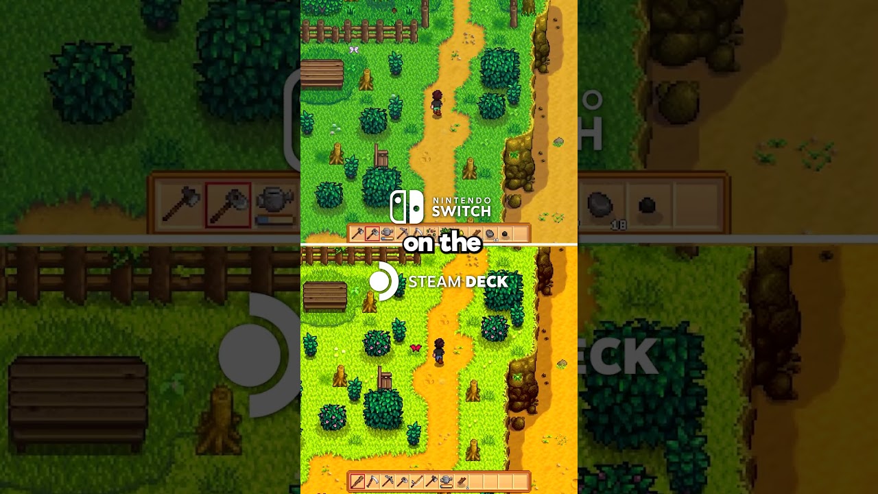 Stardew Valley лучше всего подходит для Switch или Steam Deck?