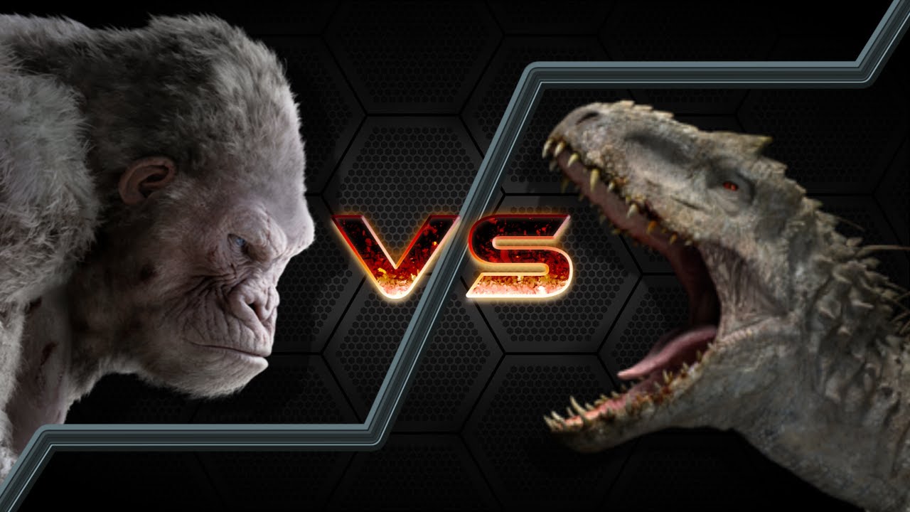 Proyecto Versus - George (Rampage Devastación) Vs.  Indominus Rex (Jurassic World)