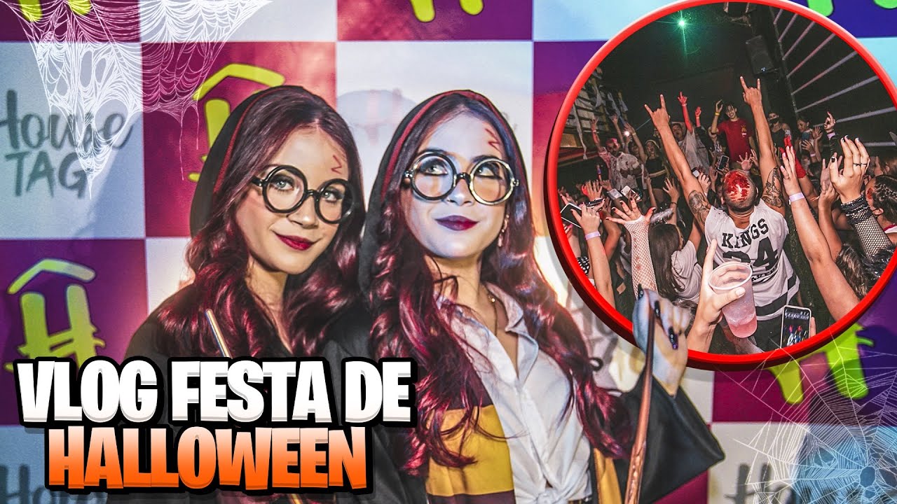 ARRUME - SE COM A GENTE! + VLOG FESTA DE HALLOWEEN!!