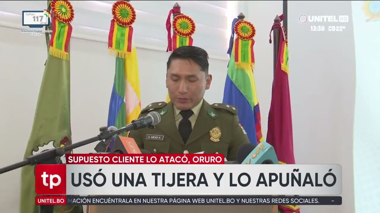 Barbero es apuñalado por un cliente que exigía rebaja en Oruro