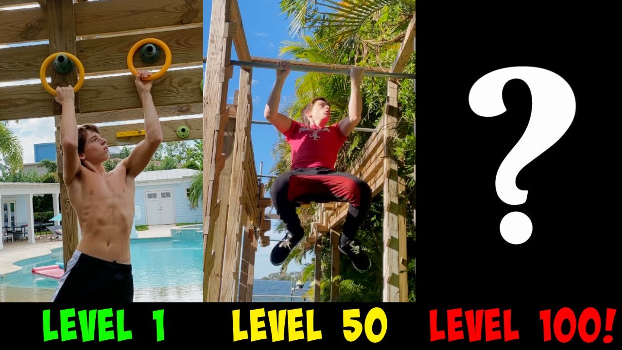 NINJA WARRIOR From Level 1 To Level 100!