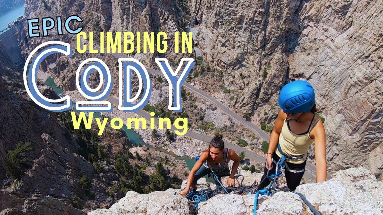 Rock Climbing in Cody, Wyoming // I'll Tell You What's Cool Route