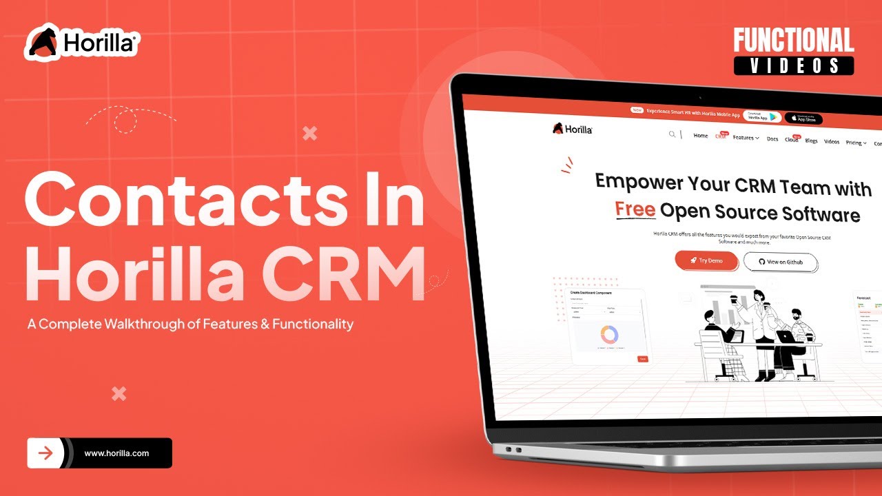 Contacts In Horilla CRM | Horilla CRM Features & Functionality | Horilla CRM Functional Tutorials