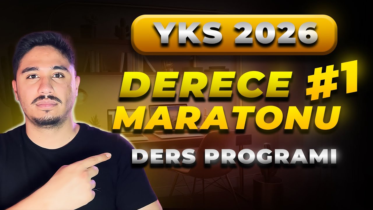 YKS 2026 Derece Maratonu#1: Program Nasıl Hazırlanır? #yks #yks2026 #derecemaratonu