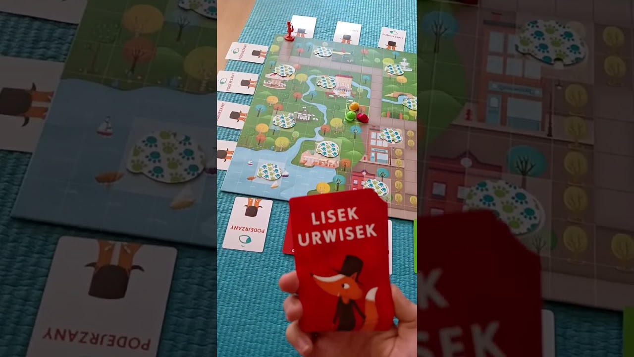 Lisek Urwisek, gra planszowa