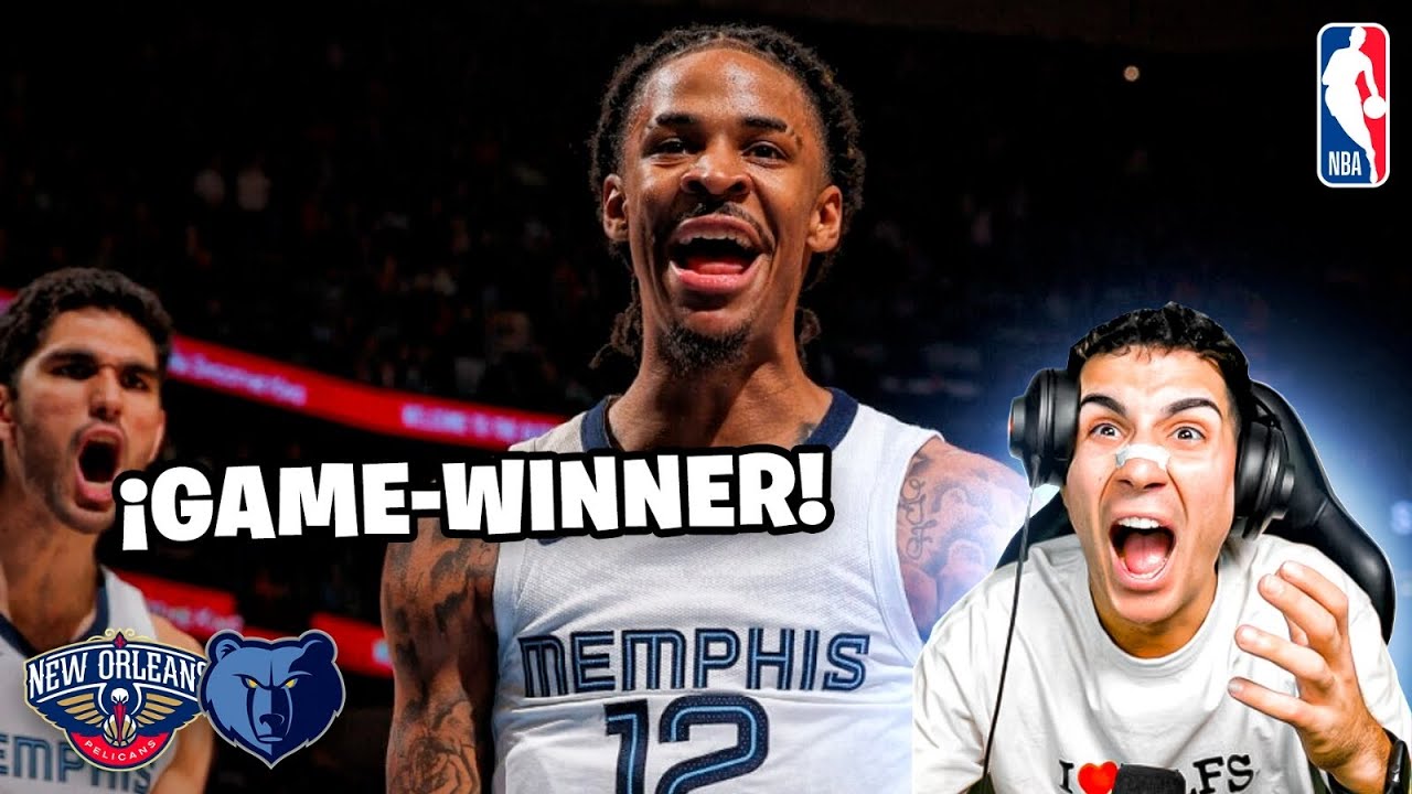 ¿EL REGRESO DE JA MORANT y mete el GAME WINNER? ¡NO ME LO CREO! - PELICANS vs GRIZZLIES (20/12)