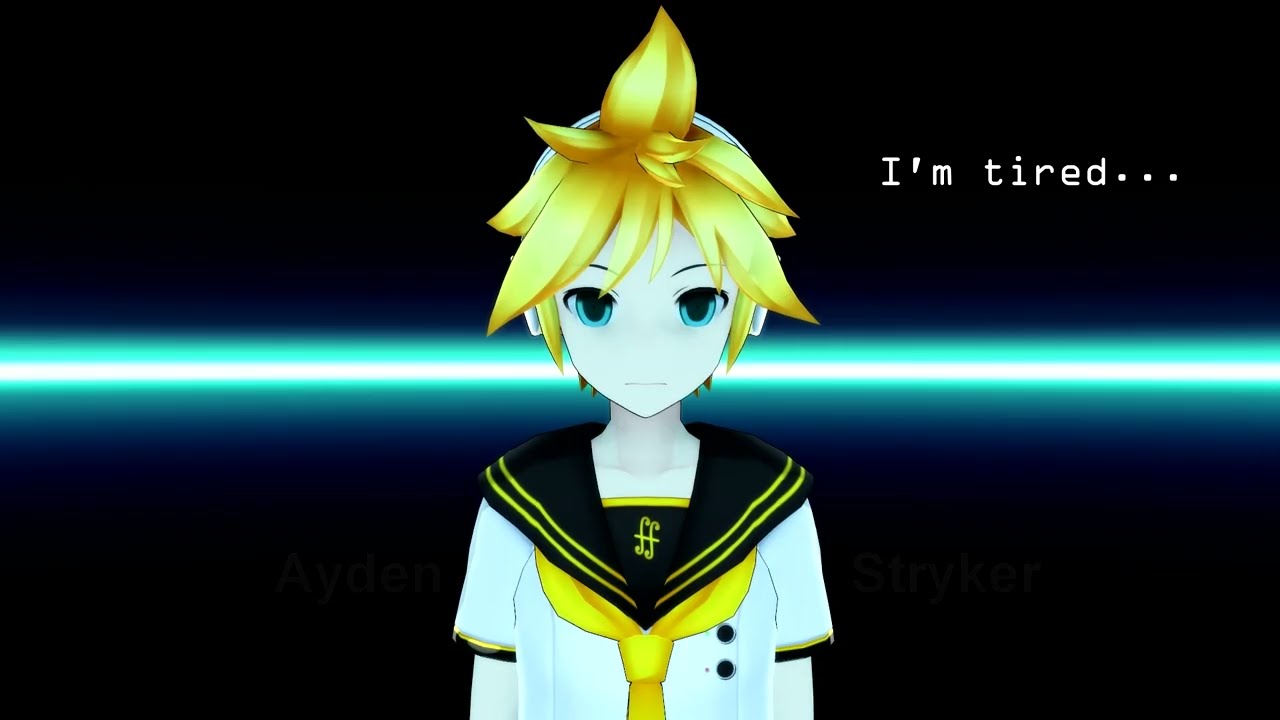 [MMD Talkloid] Miku's comforting words