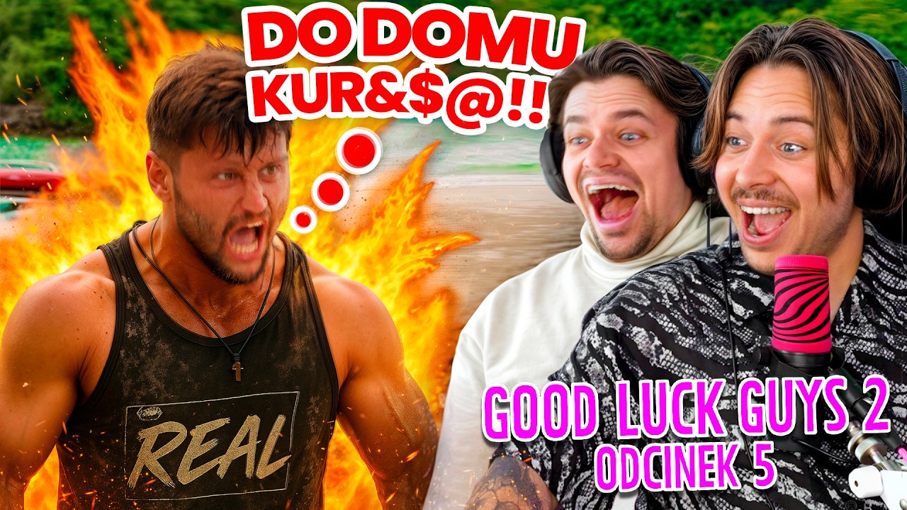 PIOTR OSZALAŁ I ZACZĄŁ BIĆ PIASEK 🗿 - GOOD LUCK GUYS 2 Odc. 5 z @AwizoTV