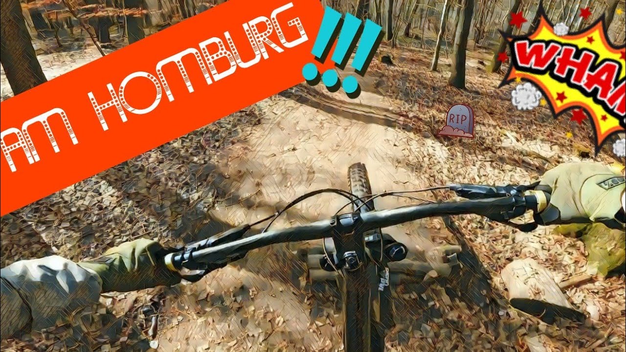 Saarbrücken Eschberg / Am Homburg kleine Trailtour mit dem  Kenevo Expert E-MTB und defekter Bremse