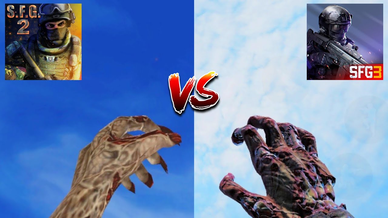 SFG2 vs SFG3 Zombie Mode Comparison 4K HDR 60FPS