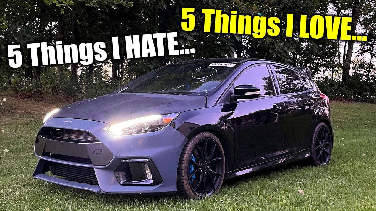 5 WORST Things About My Ford Focus RS...