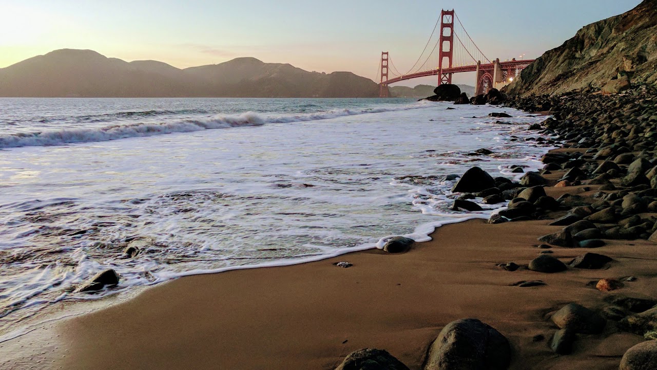 Calming Ocean Shore Sounds - 1 Hour, Relaxation, Meditation, Sleep