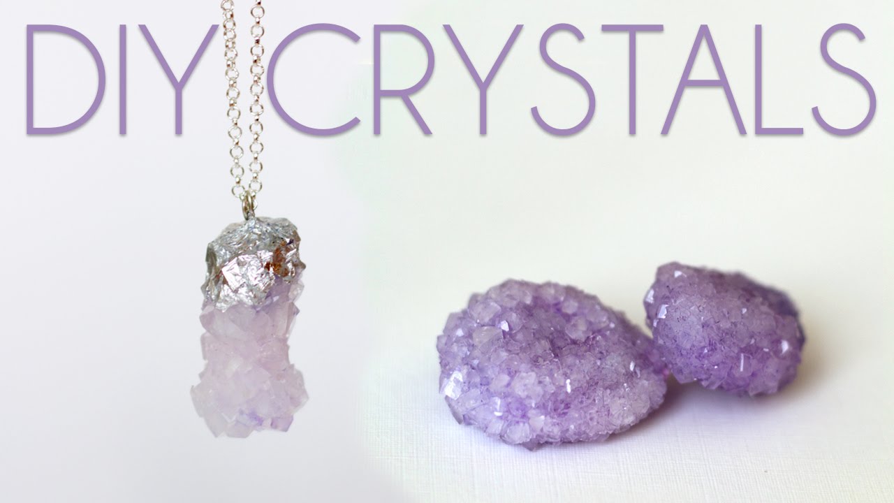 How to Grow Crystals - DIY Crystal Necklaces