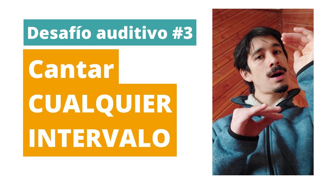 Técnica para CANTAR INTERVALOS #desafíoauditivo n°3