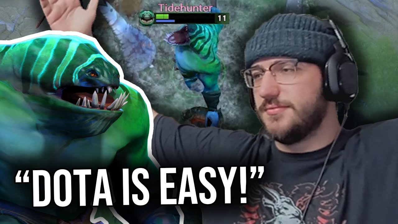 League Player Teaches ANOTHER League Player How to Play Dota | Dota 2 Gameplay
